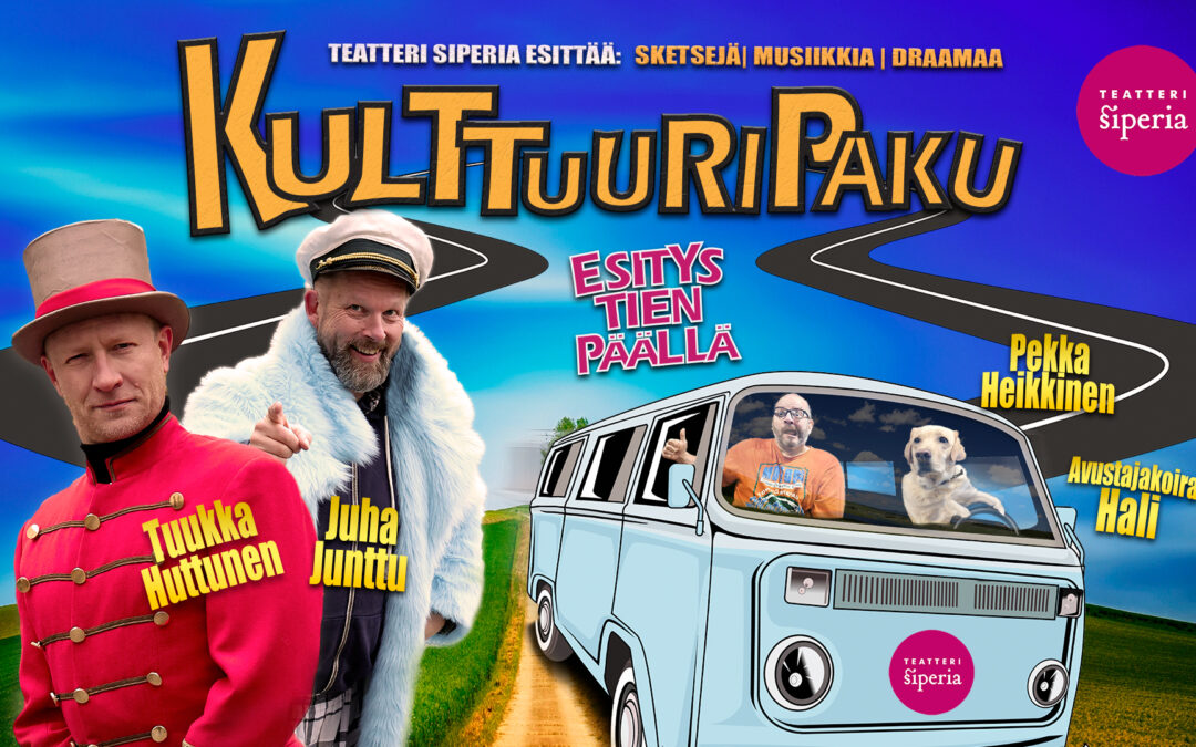 Kulttuuripaku Suupantorilla la 24.8.2024, klo 13-14