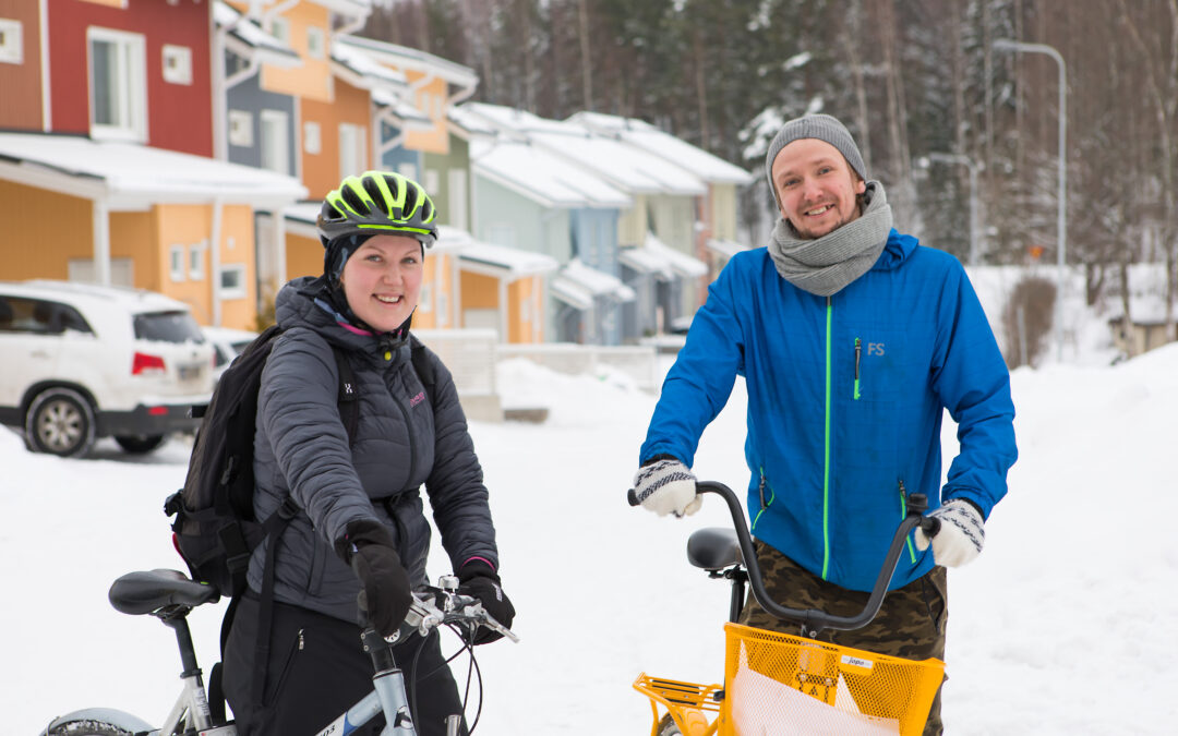 Pyöräilyagentit valittu ja työ aloitettu