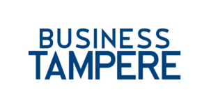 Business Tampereen sininen logo.